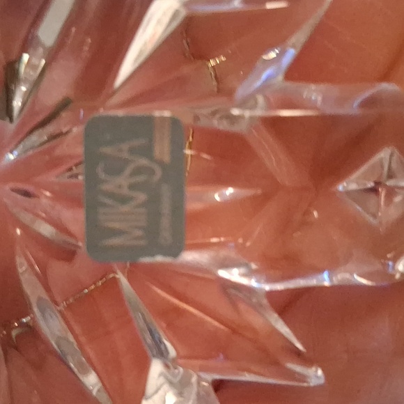 2 Mikasa Crystal Snowflake Set - Picture 5 of 6